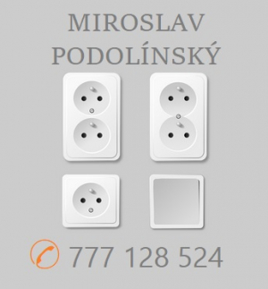 Miroslav Podolínský - elektroinstalace, připojení k NN ČEZ Hradec Králové 