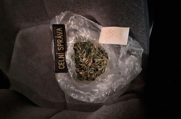 Hradečtí celníci našli při kontrole osobního auta marihuanu
