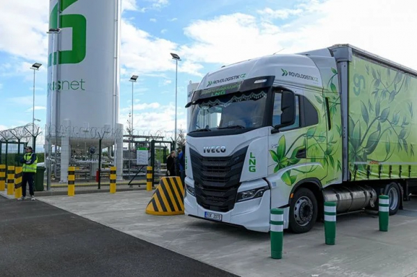 GasNet zahájil jako první v Česku prodej bioLNG