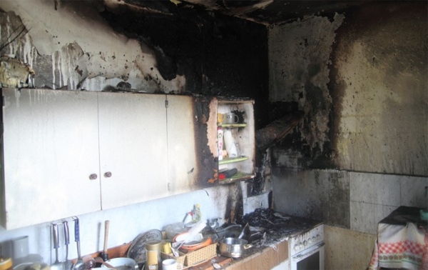 Požár bytu ve Vamberku způsobil škodu za více než čtvrt milionu korun